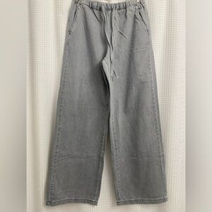 Zara Women’s Gray Wide-Leg Pants/ Size Small